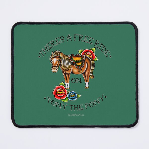 Item preview, There_s a free ride on Tony the Pony designed and sold by Teebobshop.