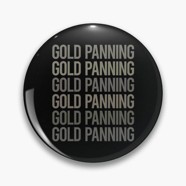 Item preview, Gray Text Art Gold Panning Panner designed and sold by TarynBrown3126.