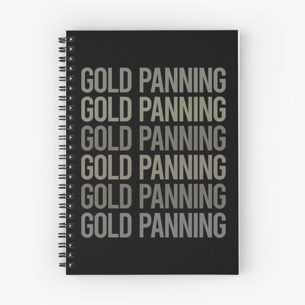 Item preview, Gray Text Art Gold Panning Panner designed and sold by TarynBrown3126.
