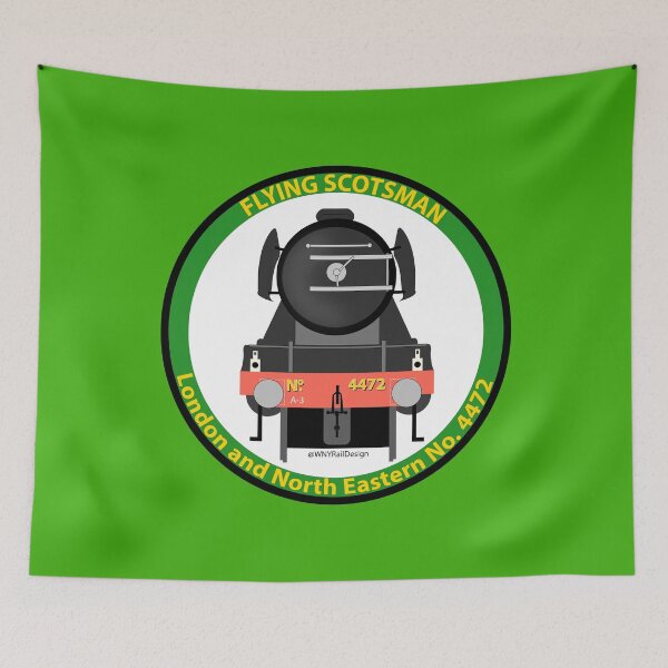 Item preview, LNER "Flying Scotsman" No. 4472 Circle Design designed and sold by WNYRailDesign.