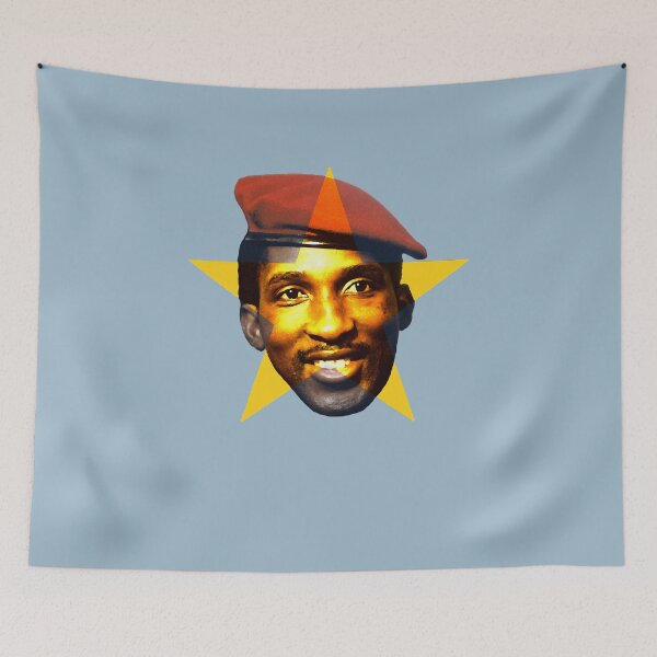 Item preview, Precious Life Worry About Building Developed Country Thomas Sankara Revolutionary Classic Fans designed and sold by JorgenertonVice.
