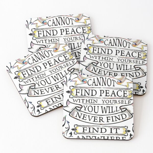 Item preview, If you cannot find peace within yourself you won’t find it anywhere else designed and sold by Puppy Paws.