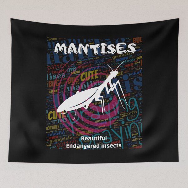 Item preview,  Endangered  Mantises designed and sold by yassooarts.