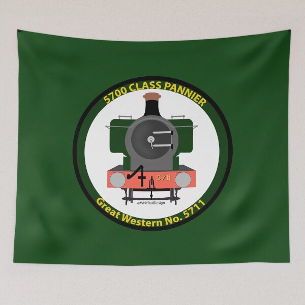 Item preview, GWR 5700 Class Pannier Circle Design designed and sold by WNYRailDesign.