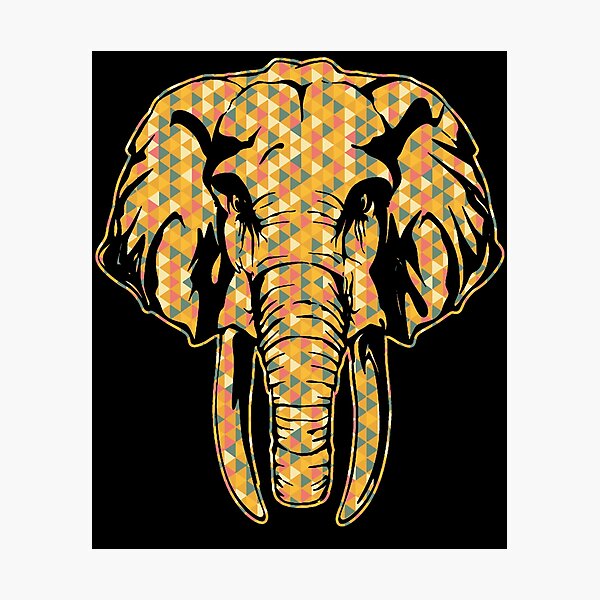 Item preview, Elephant - Elephant Geometric designed and sold by UnknownArtistt.