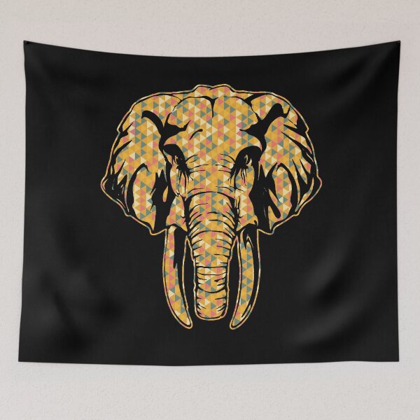 Item preview, Elephant - Elephant Geometric designed and sold by UnknownArtistt.