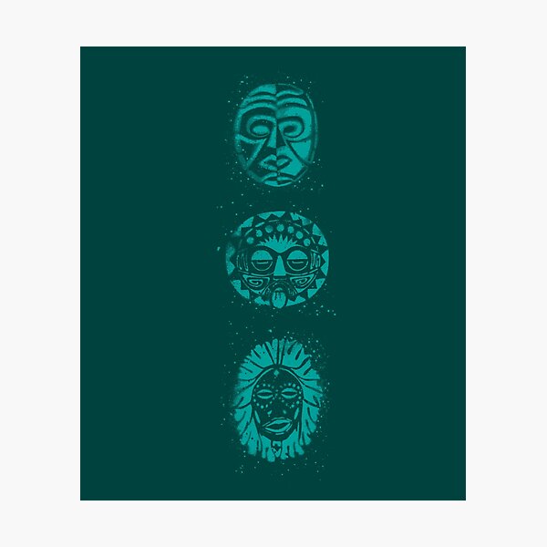 Item preview, Witchdoctor masks in green designed and sold by Anomalypark.