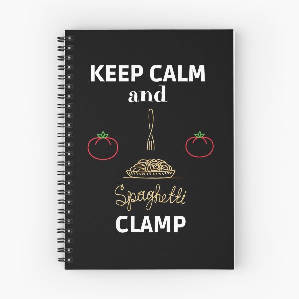 Item preview, Keep calm and spaghetti clamp designed and sold by Rubi16.