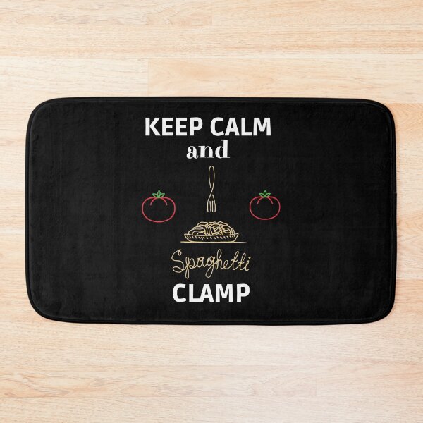 Item preview, Keep calm and spaghetti clamp designed and sold by Rubi16.