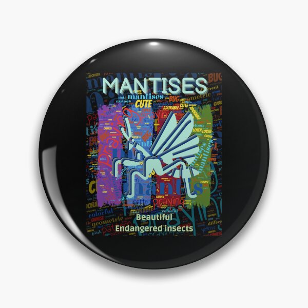Item preview,  Endangered  Mantises designed and sold by yassooarts.