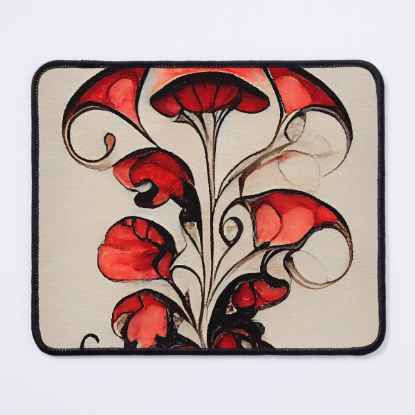 Item preview, Red leaf 01 designed and sold by sci-fAI.
