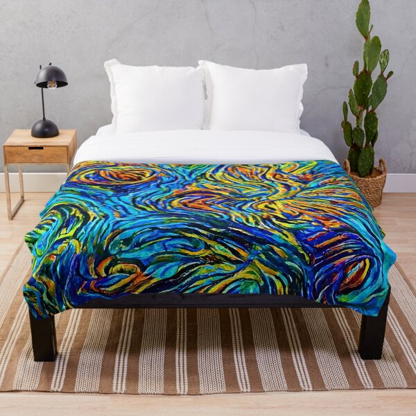 Item preview, Flower Pattern |  Floral Pattern | Nature | Leaves  | Abstract | Watercolor Painting | Elemental | Vintage | Retro | funny | Starry Night | vincent van gogh designed and sold by adbachmoe.