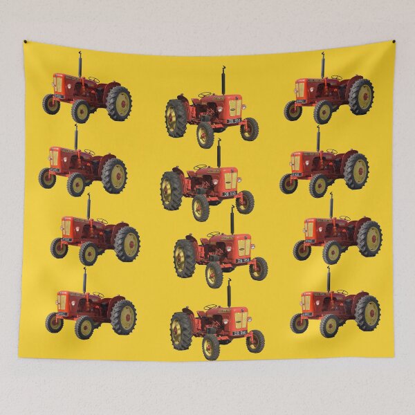 Item preview, red tractor designed and sold by Millysuewood.