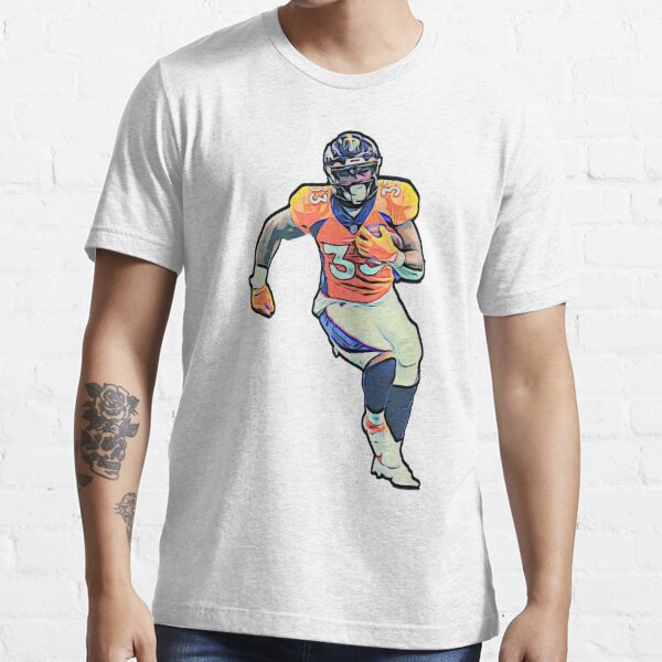 Javonte Williams number Faded Essential T-Shirt for Sale by eNVy Co