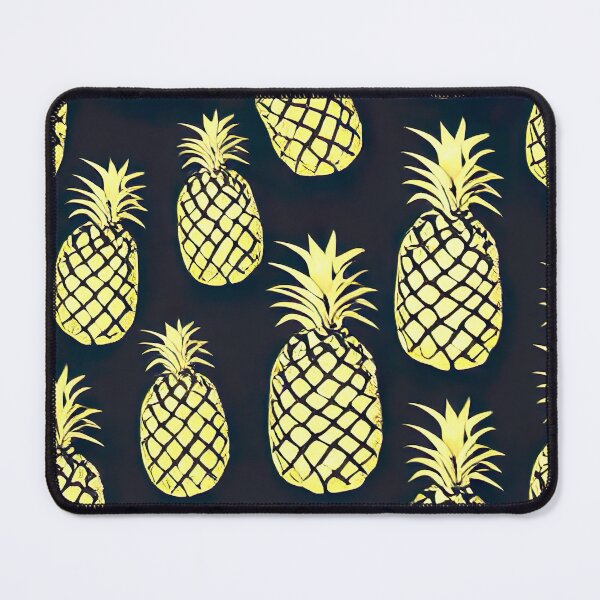Item preview, Golden pineapple pattern designed and sold by artsyworldart.
