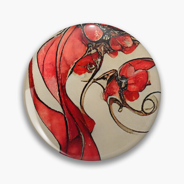 Item preview, Red leaf 02 designed and sold by sci-fAI.
