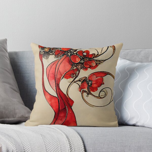 Item preview, Red leaf 02 designed and sold by sci-fAI.
