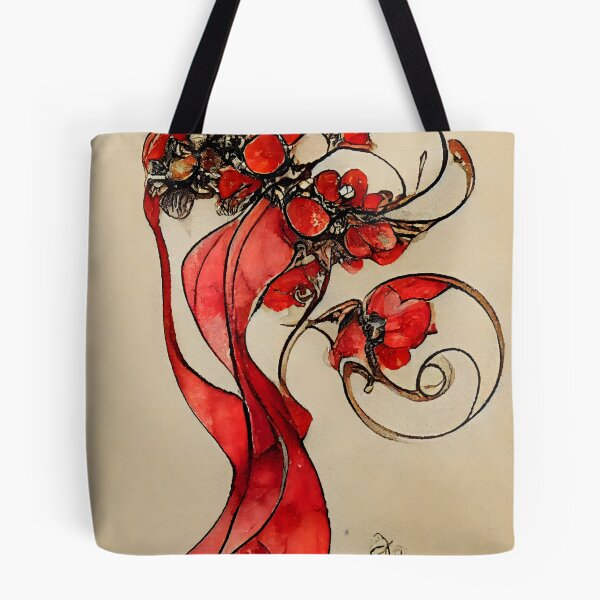 Item preview, Red leaf 02 designed and sold by sci-fAI.