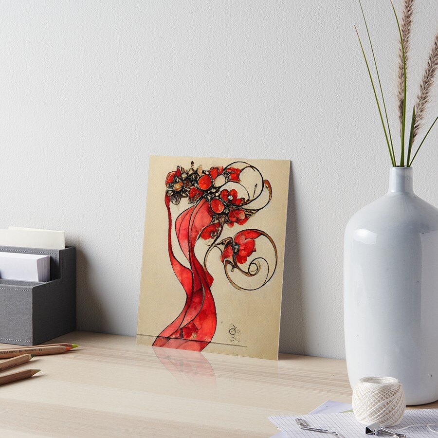 Item preview, Art Board Print designed and sold by sci-fAI.