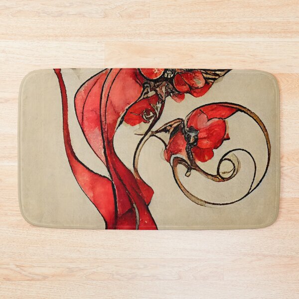 Item preview, Red leaf 02 designed and sold by sci-fAI.