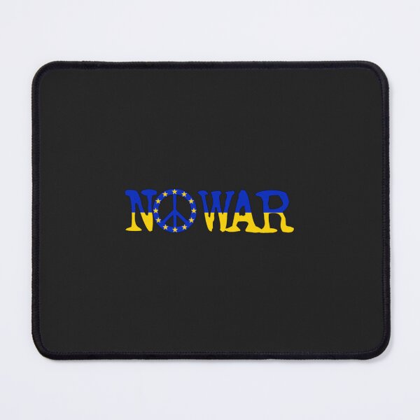Item preview, NO WAR IN EUROPE Peace Sign Ukraine War designed and sold by BrennaForeman.