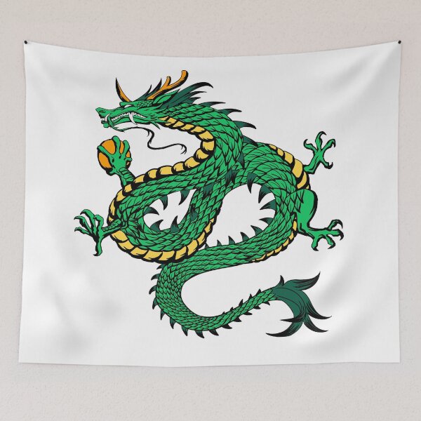 Item preview, Eastern Dragon Green designed and sold by COBALTxSTRIKE.