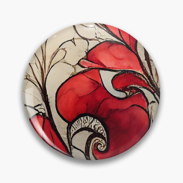 Item preview, Red leaf 03 designed and sold by sci-fAI.
