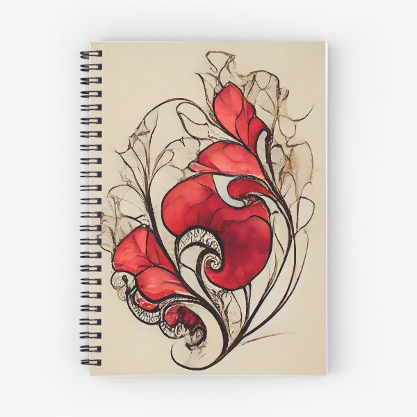Item preview, Red leaf 03 designed and sold by sci-fAI.