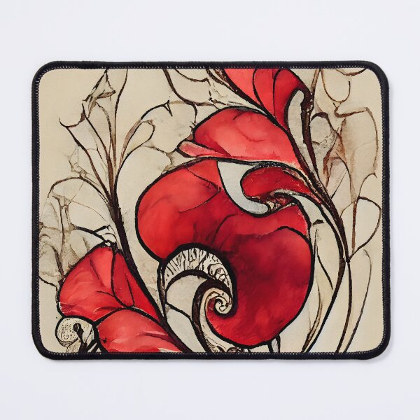 Item preview, Red leaf 03 designed and sold by sci-fAI.