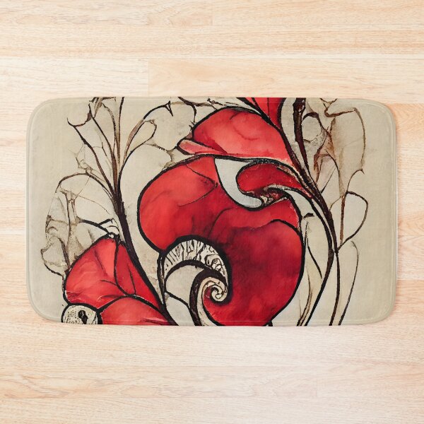 Item preview, Red leaf 03 designed and sold by sci-fAI.