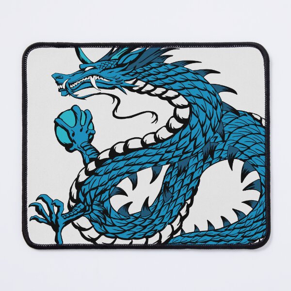 Item preview, Eastern Dragon Blue designed and sold by COBALTxSTRIKE.