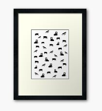 Boys Toys Framed Print
