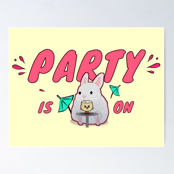Item preview, party bunny funny designed and sold by vibeno1.