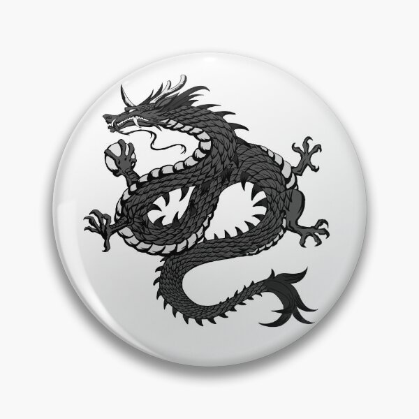 Item preview, Eastern Dragon Black designed and sold by COBALTxSTRIKE.