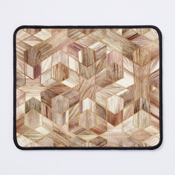Item preview, Amber and Rosewood Moroccan Geometric Mosaic by Micklyn Le Feuvre designed and sold by micklyn.