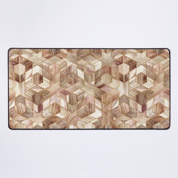 Item preview, Amber and Rosewood Moroccan Geometric Mosaic by Micklyn Le Feuvre designed and sold by micklyn.