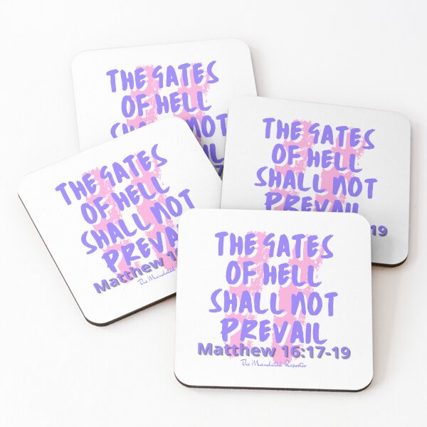 Item preview, The Gates of Hell Shall Not Prevail - White designed and sold by TheReporter1.