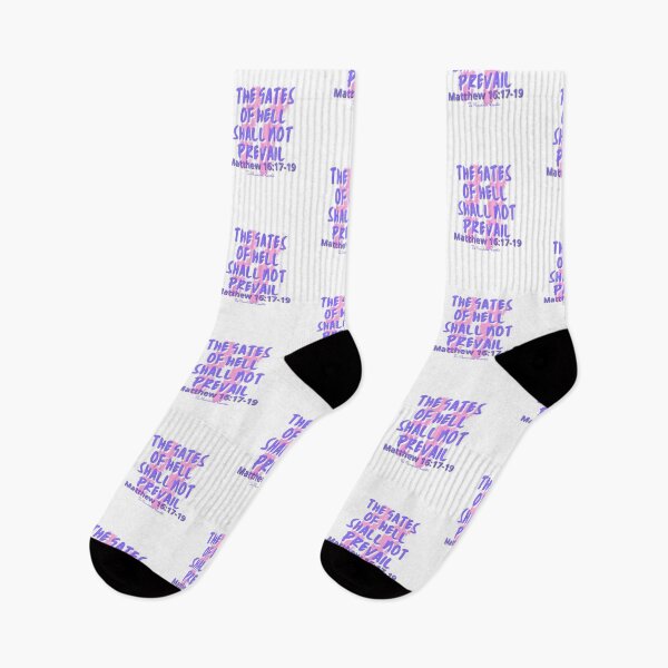 Item preview, The Gates of Hell Shall Not Prevail - White designed and sold by TheReporter1.