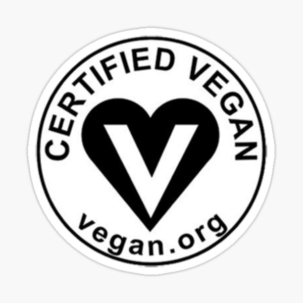 certified vegan Sticker