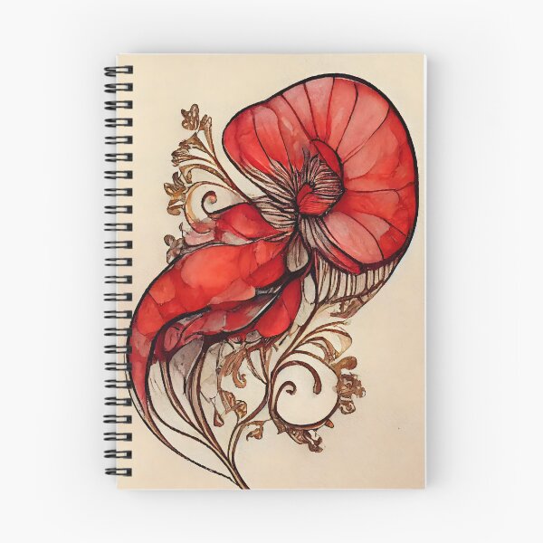 Item preview, Red leaf 04 designed and sold by sci-fAI.