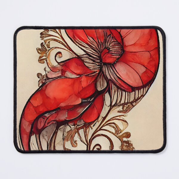 Item preview, Red leaf 04 designed and sold by sci-fAI.