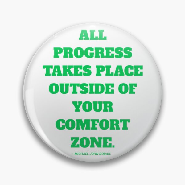 Item preview, Progress quote by Michael John Bobak. designed and sold by HoldyTaylor.