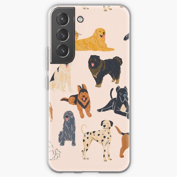 collage dogs Samsung Galaxy Soft Case