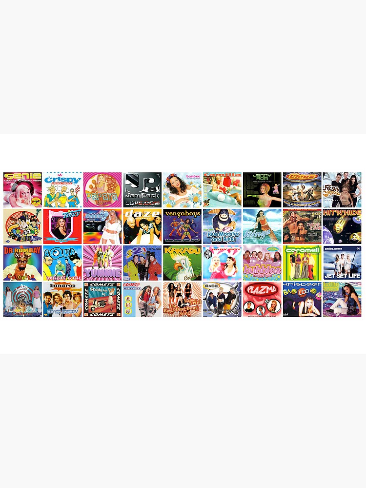 Iconic bubblegum dance singles (36 covers) by bubblegumdancer