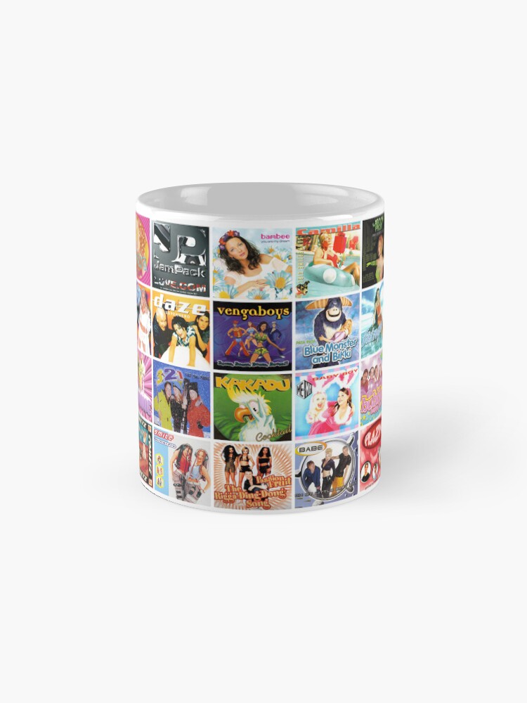 Alternate view of Iconic bubblegum dance singles (36 covers) Coffee Mug