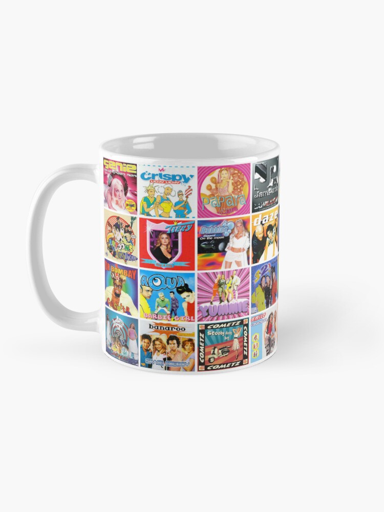 Alternate view of Iconic bubblegum dance singles (36 covers) Coffee Mug