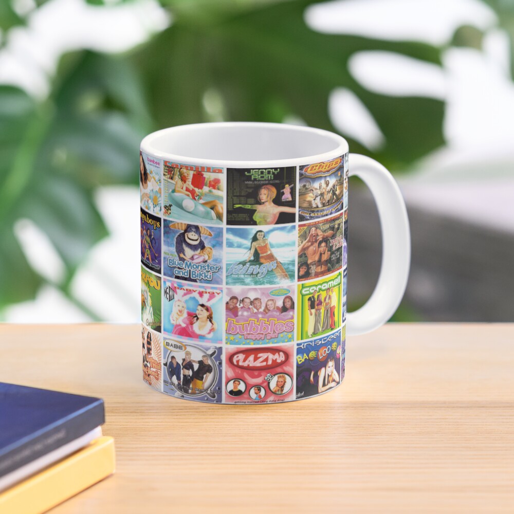 Iconic bubblegum dance singles (36 covers) Coffee Mug
