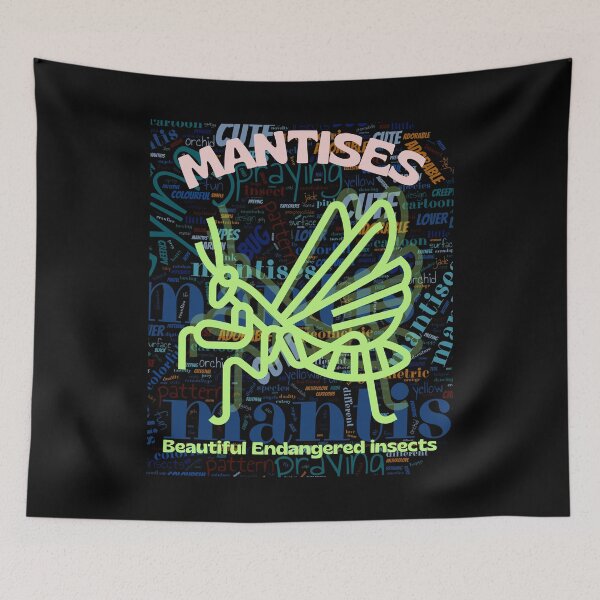 Item preview,  Endangered  Mantises designed and sold by yassooarts.