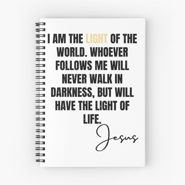 Item preview, The light of the world (distressed design) - BlackGold Lettering designed and sold by HoldyTaylor.