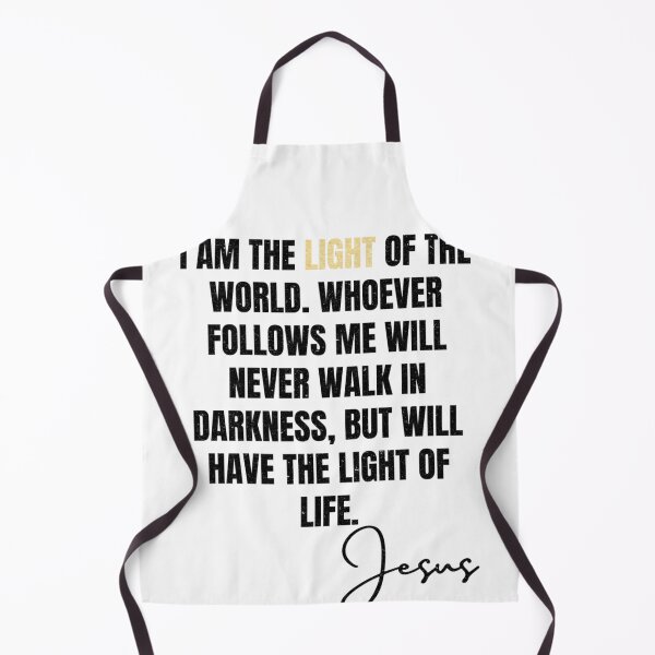 Item preview, The light of the world (distressed design) - BlackGold Lettering designed and sold by HoldyTaylor.